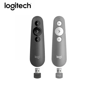 Logitech R500 Laser Presentation Remote-Graphite-Wireless, Pointer-Microphone