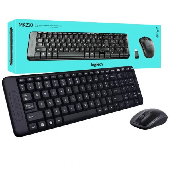 Logitech Wireless Keyboard And Mouse Combo MK220