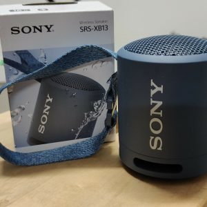 Sony SRS-XB13 Bluetooth Speaker, Compact, Rugged, Water-Resistant, with Extra Bass, 16h Battery Life