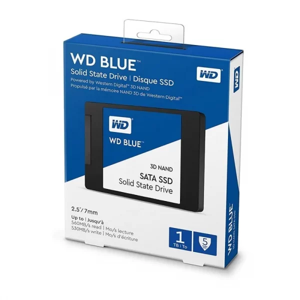 1TB WD Blue Solid State Drive 3D NAND SATA + Full Warranty