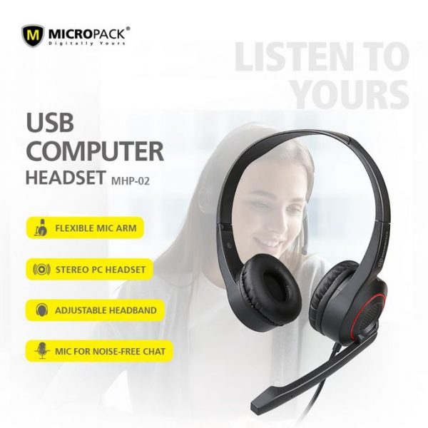 MICROPACK Stereo Sound Headphone (MHP-02)